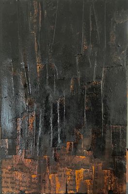 No. 0065 - Mixed media  12x18cm