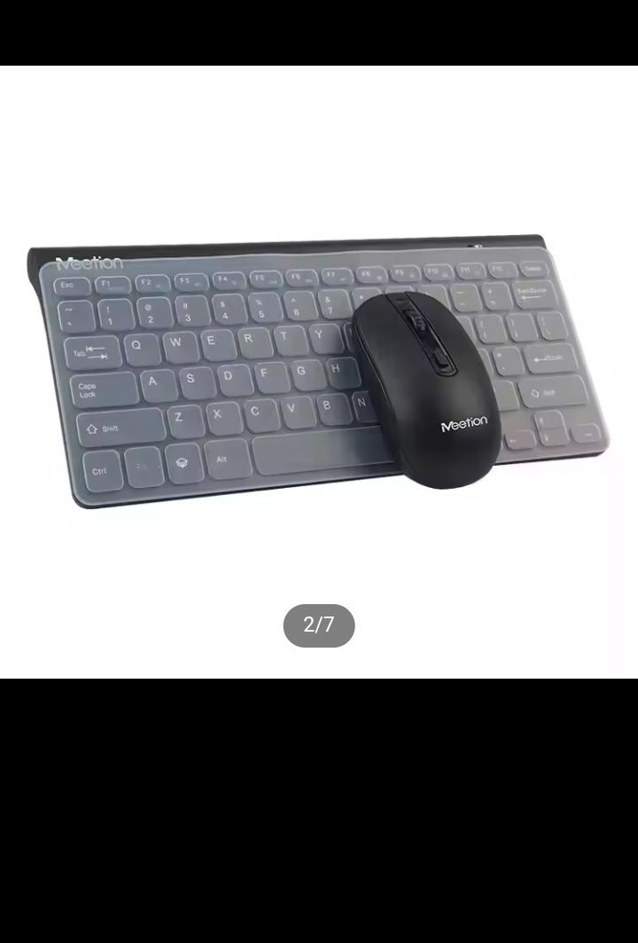 Meetion mine 400 ultra slime 2.4 g driver smart keyboard