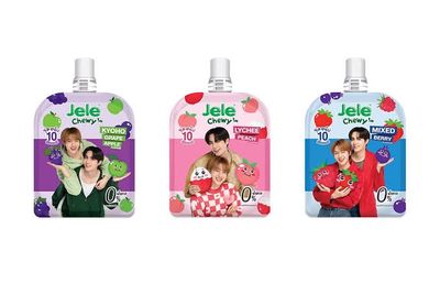 Jele Chewy Squeeze X ZeeNunew 🍑​🍇​