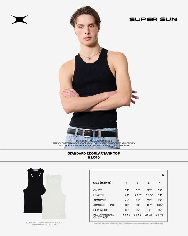 STANDARD TANK TOP - REGULAR / SLIM