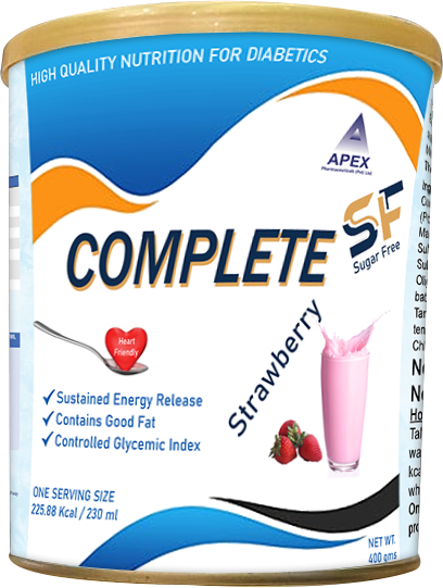 COMPLETE - ADULT NUTRITIONAL SUPPLEMENT FOR DIABETICS (STRAWBERRY)
