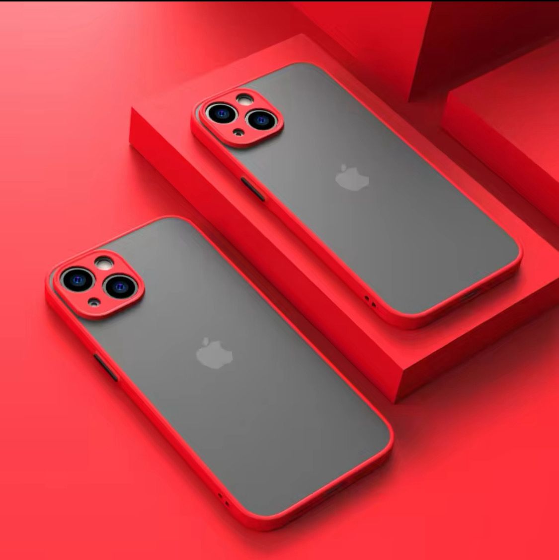 New Armor Bumper Shockproof Phone Case For iPhone 15 11 12 13 Mini 14 Pro XR X Xs Max 7 8