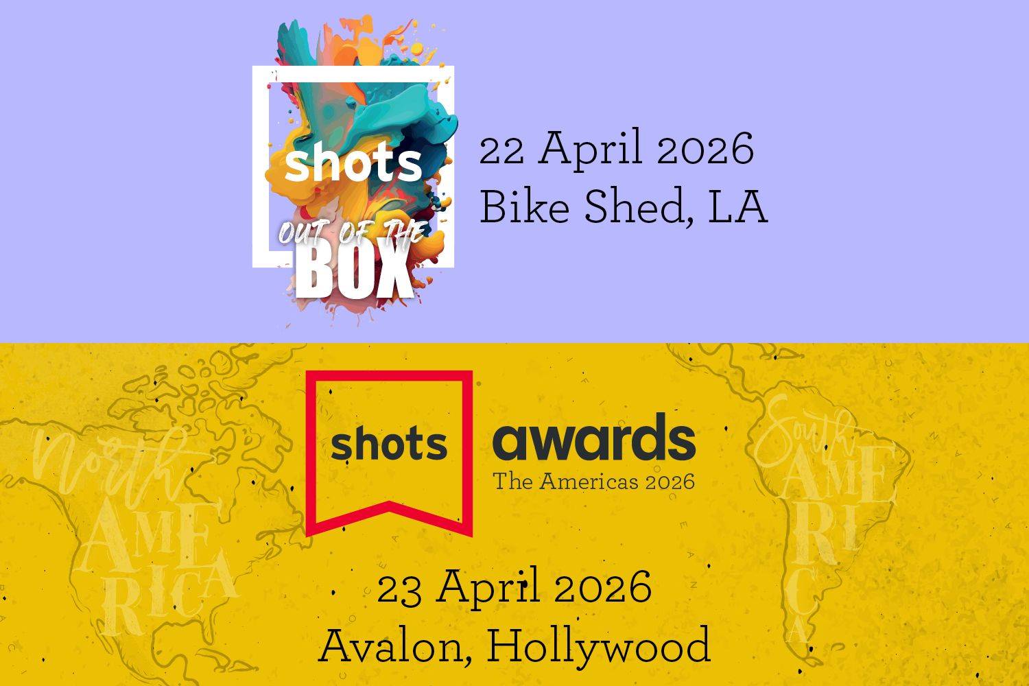 Out of the Box and The Americas Awards 2026 combo ticket