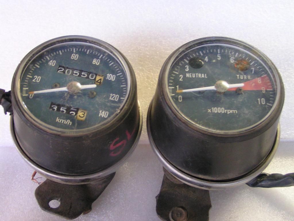 Honda SL250 Instruments
