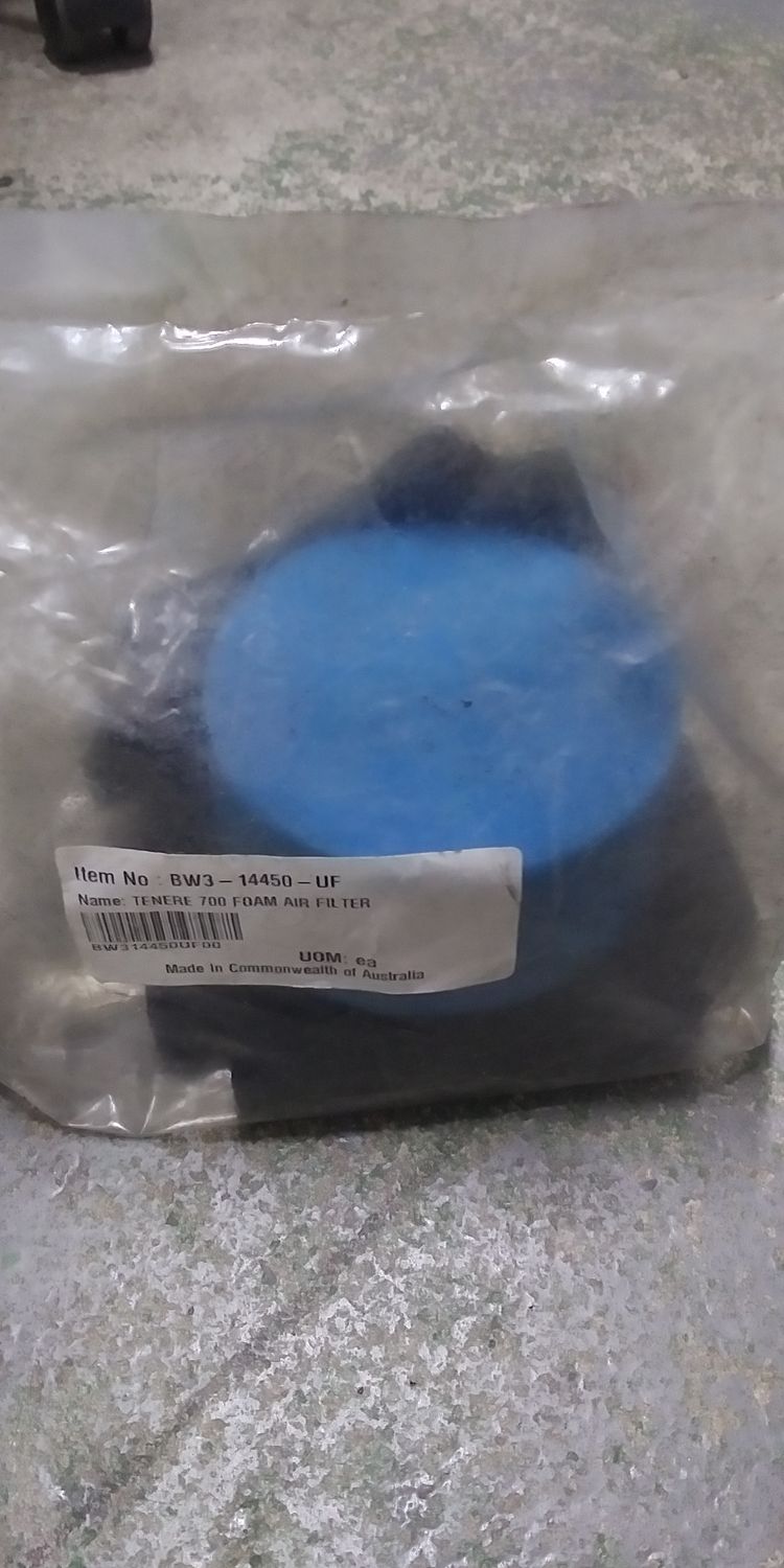 Yamaha Tenere 700 Foam Air Filter