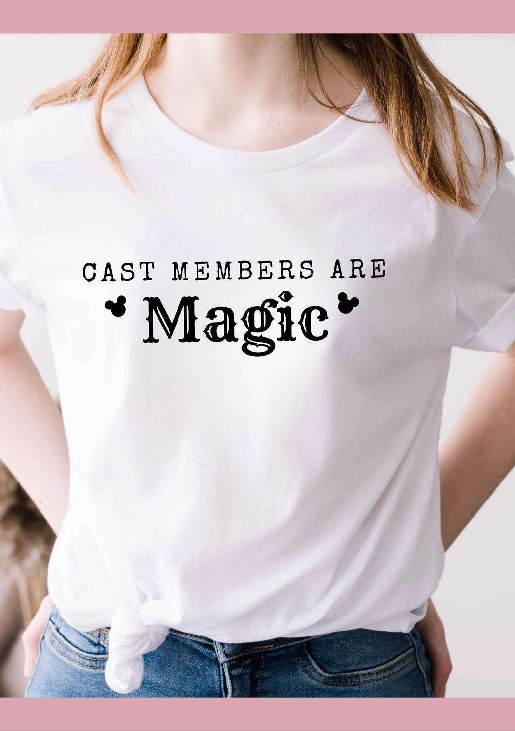 Cast Members are Magic Unisex Simple Sweatshirt