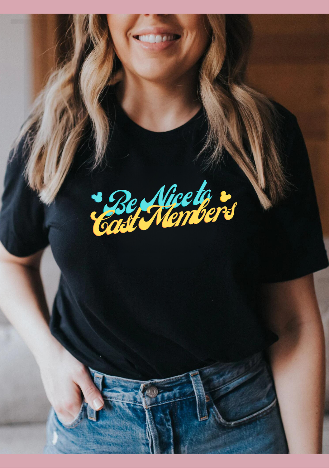 Retro Be Nice To Cast Members Tank Top