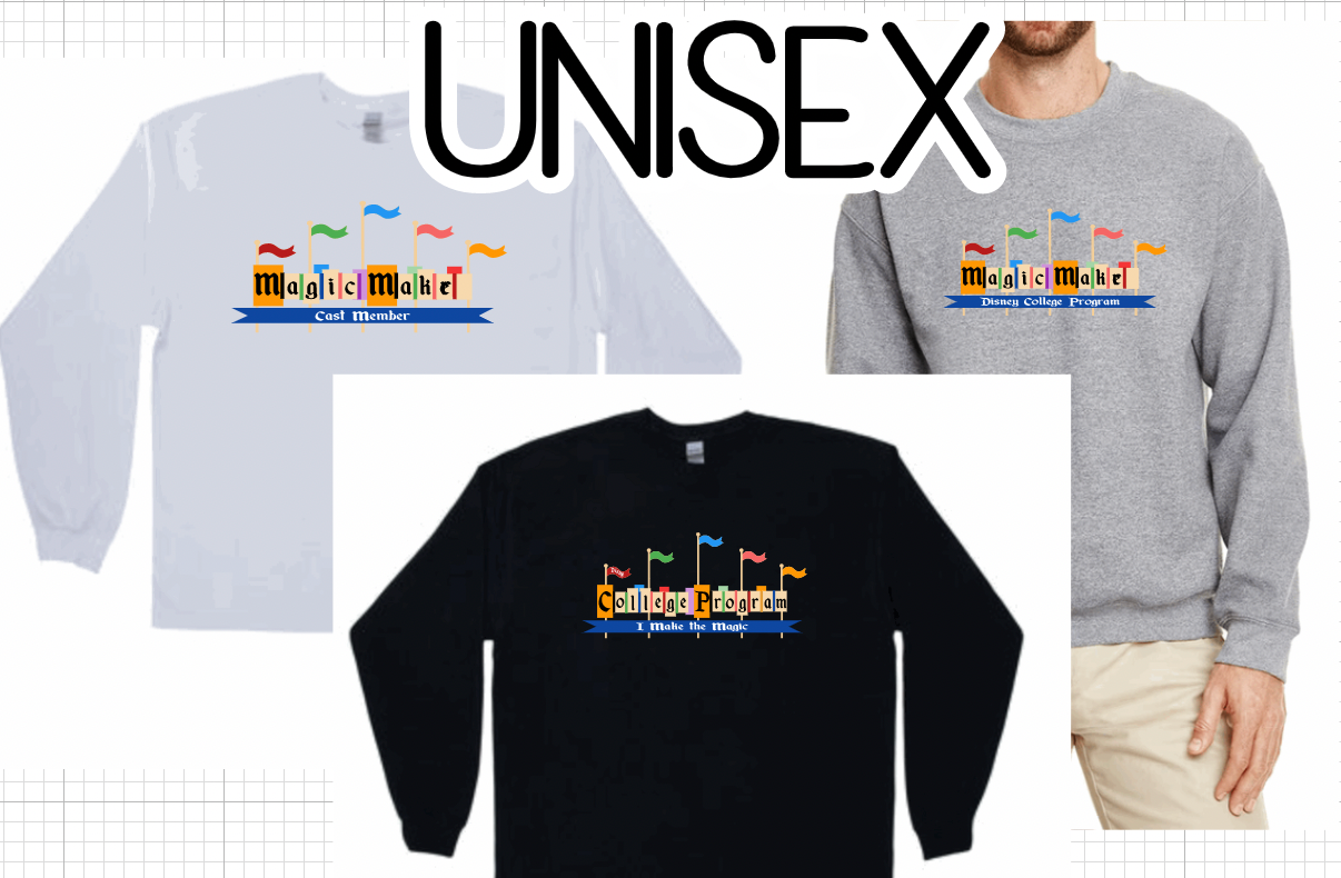 Retro Disneyland Banner Unisex Sweatshirt