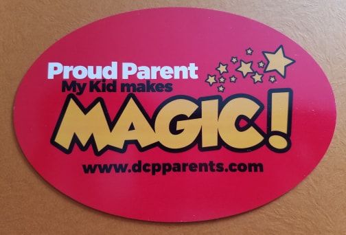 Proud Parent - My Kid Makes Magic Car Magnet