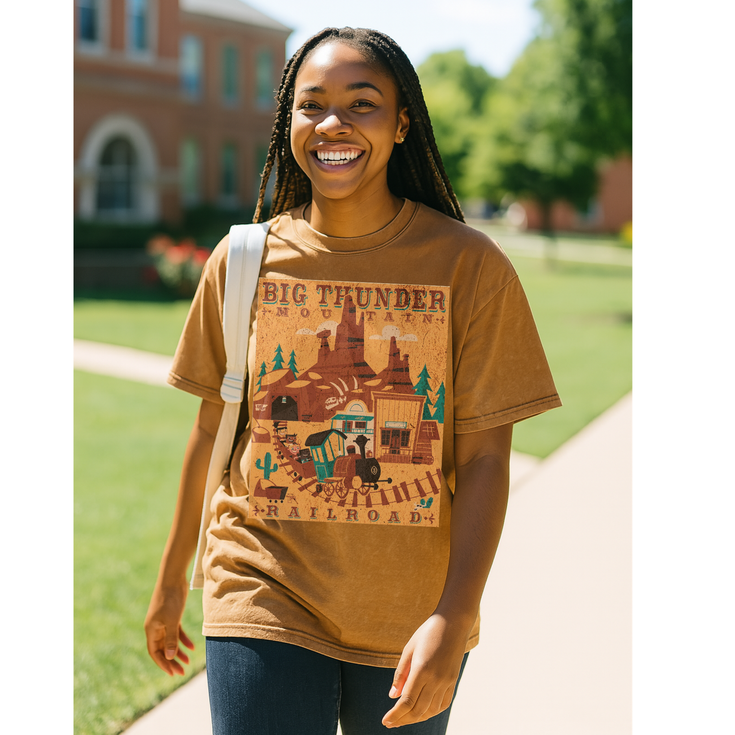 Big Thunder Mountain Railroad Poster Collection Tee