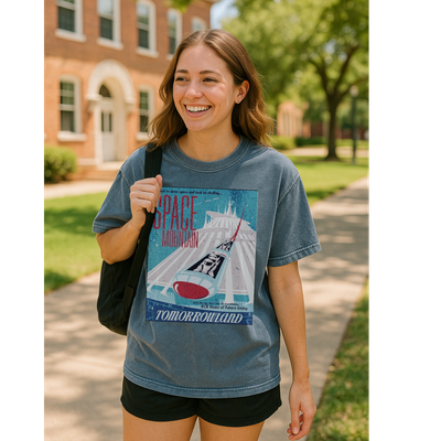 Space Mountain Poster Collection Tee