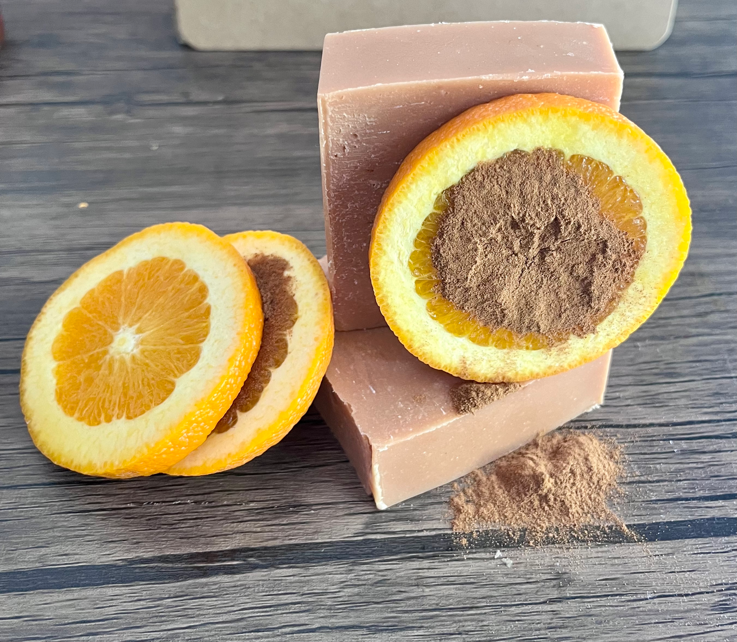 Cinnamon Bark &amp; Citrus Essential Oil Scent Soap Bar