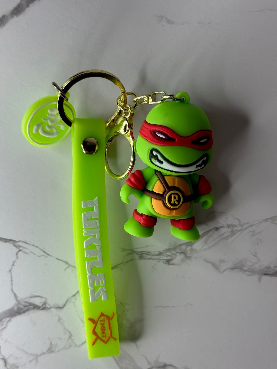 Ninja Turtle Red Keychain