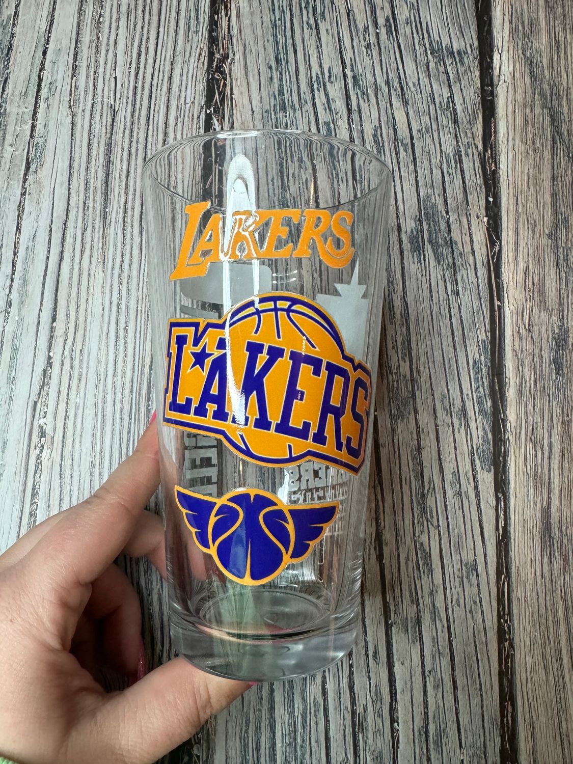 Lakers Pint Glass