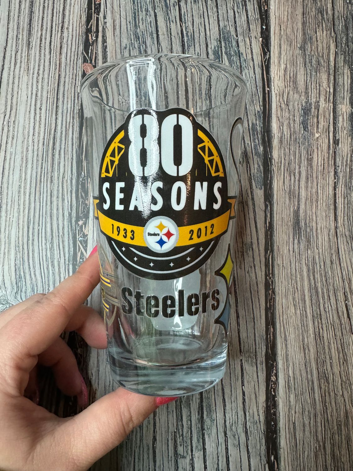 Steelers Pint Glass