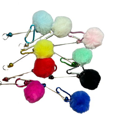Pom Pom Keychains