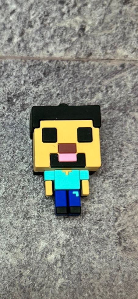 Minecraft keychain doll