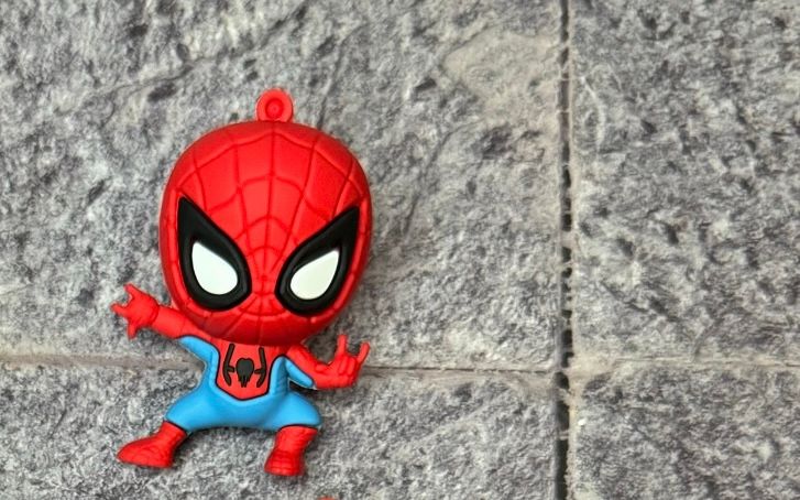 Spider-Man keychain doll