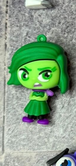 Disgust keychain doll