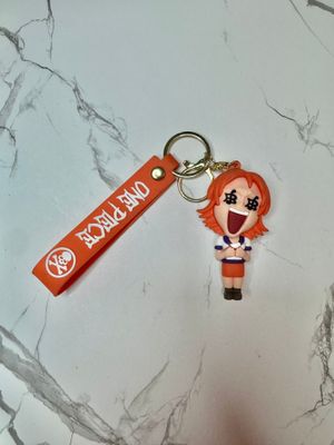 One Piece Keychain Orange