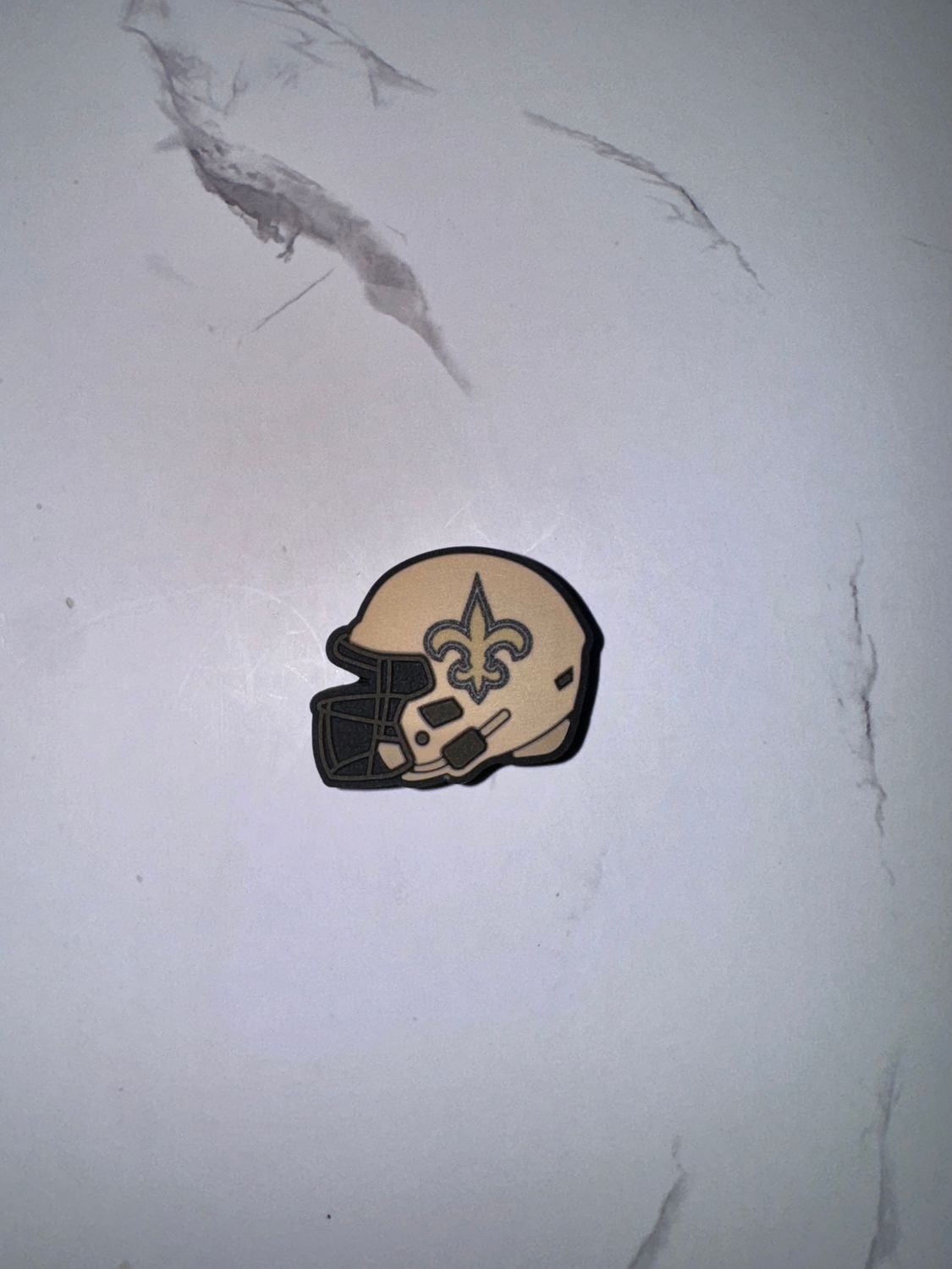 Saints helmet focal