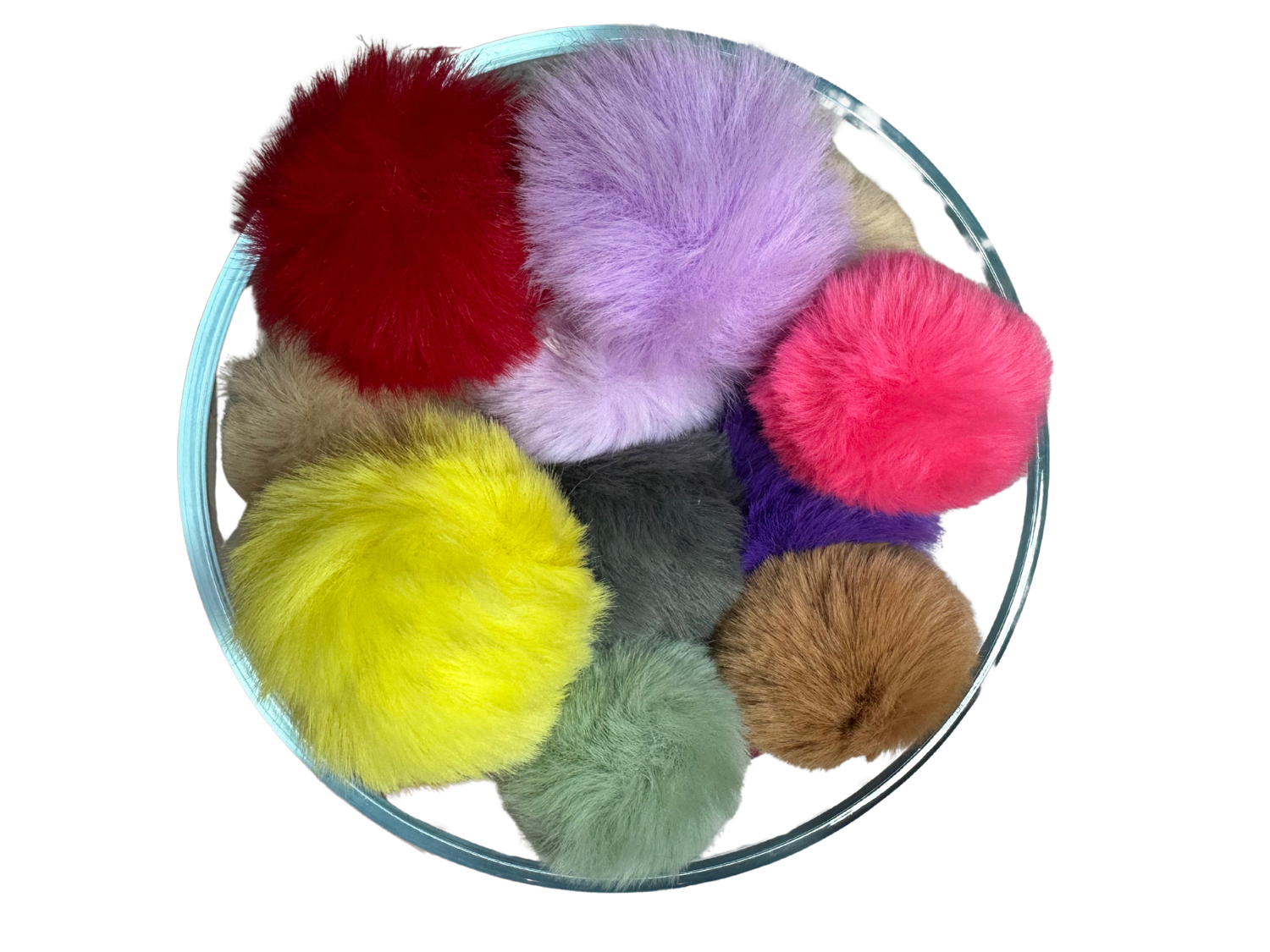 Medium Pom Pom-1pc Mix Colors