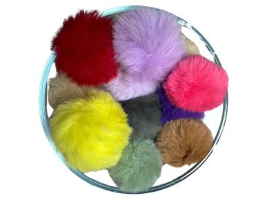 Medium Pom Pom-1pc Mix Colors