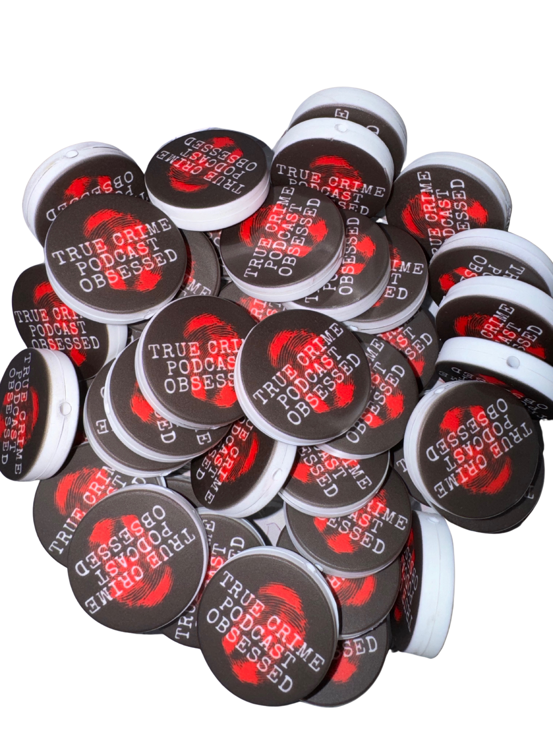 True Crime Podcast Printed Focal