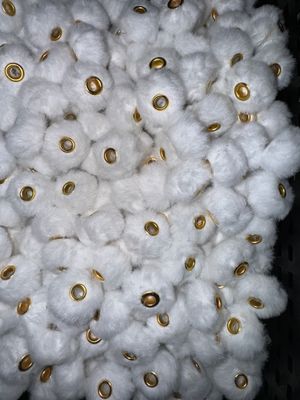 White Pom Pom Spacer