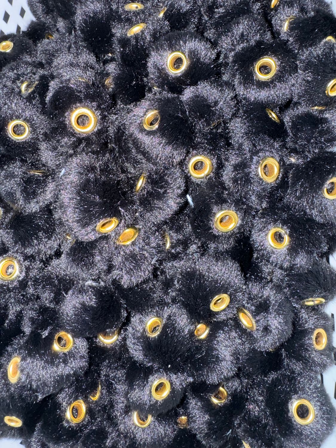 Black Pom Pom Spacer
