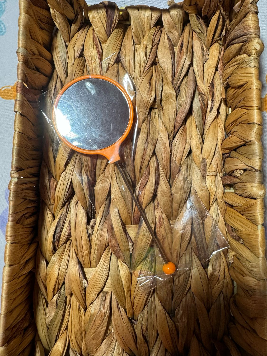 Beadable Mirrors Orange