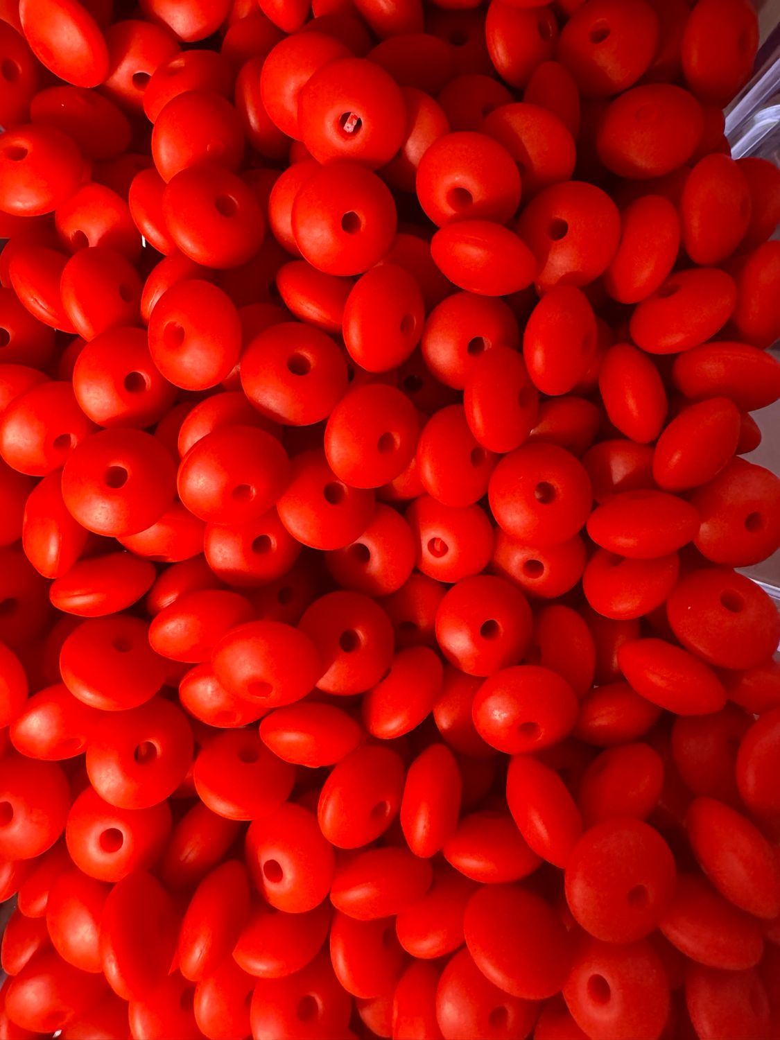 Red Silicone Lentil Spacers