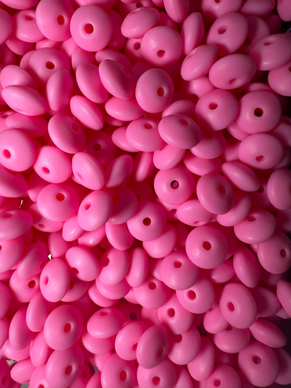 Light Pink Silicone Lentil Spacers