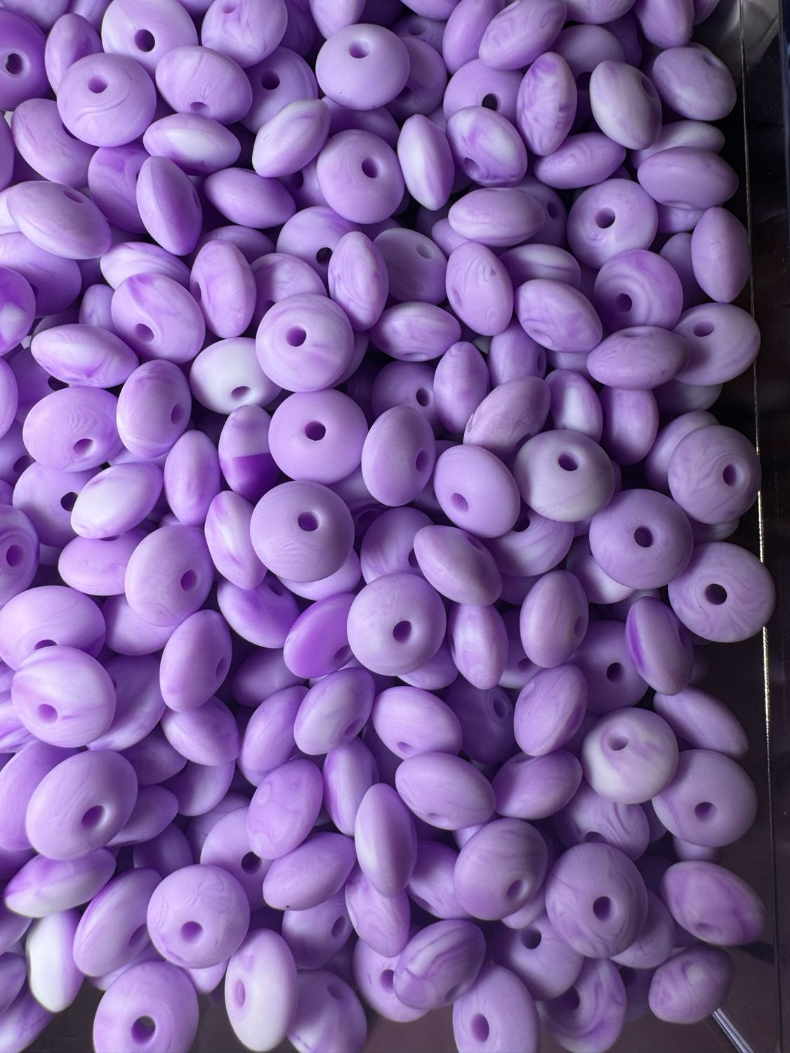 Purple Silicone Lentil Spacers