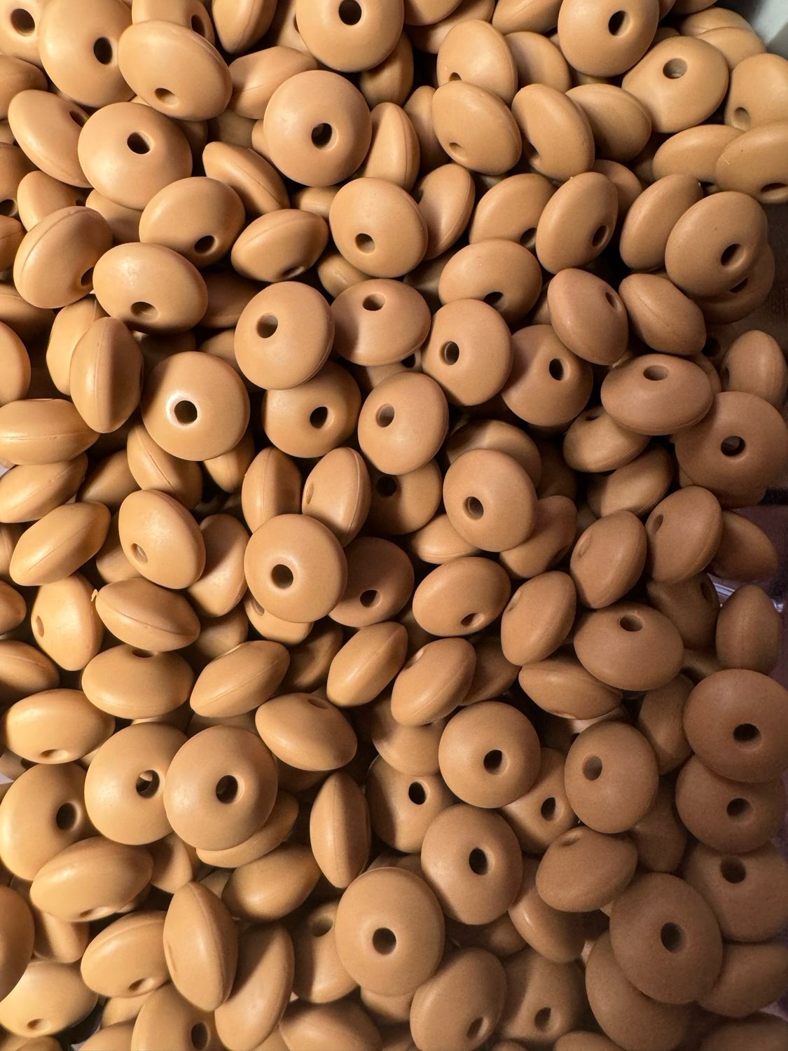 Brown Silicone Lentil Spacers