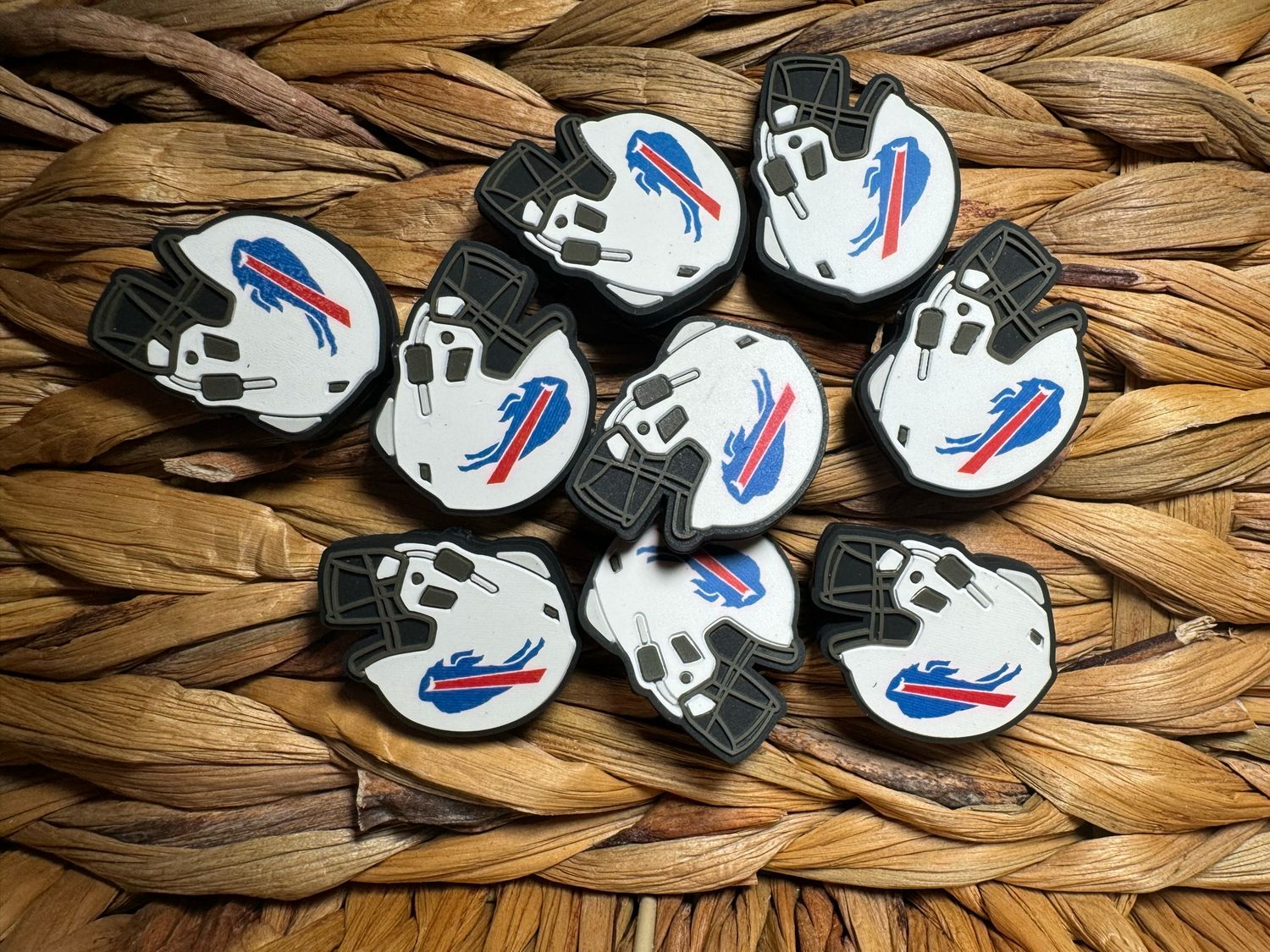Bills Football Helmet Focal