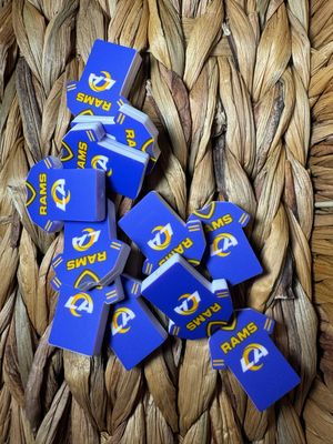 Rams Football Jersey Focal