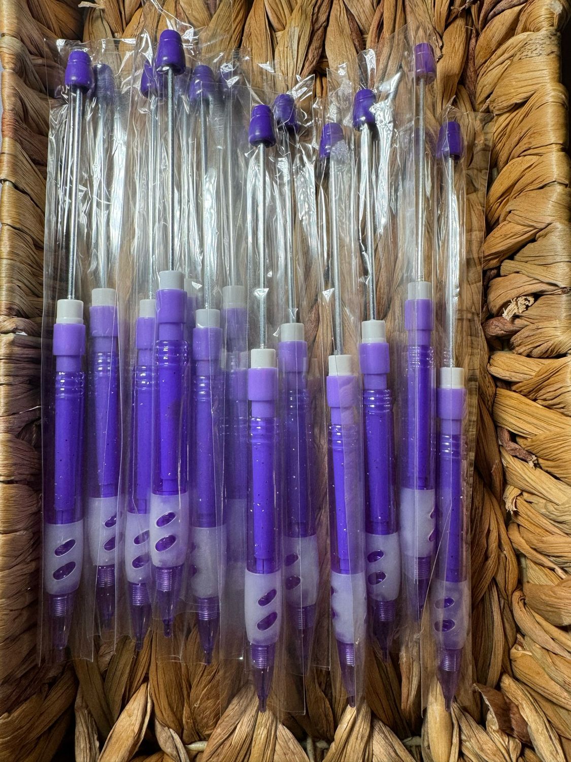 Purple Beadable Pencil