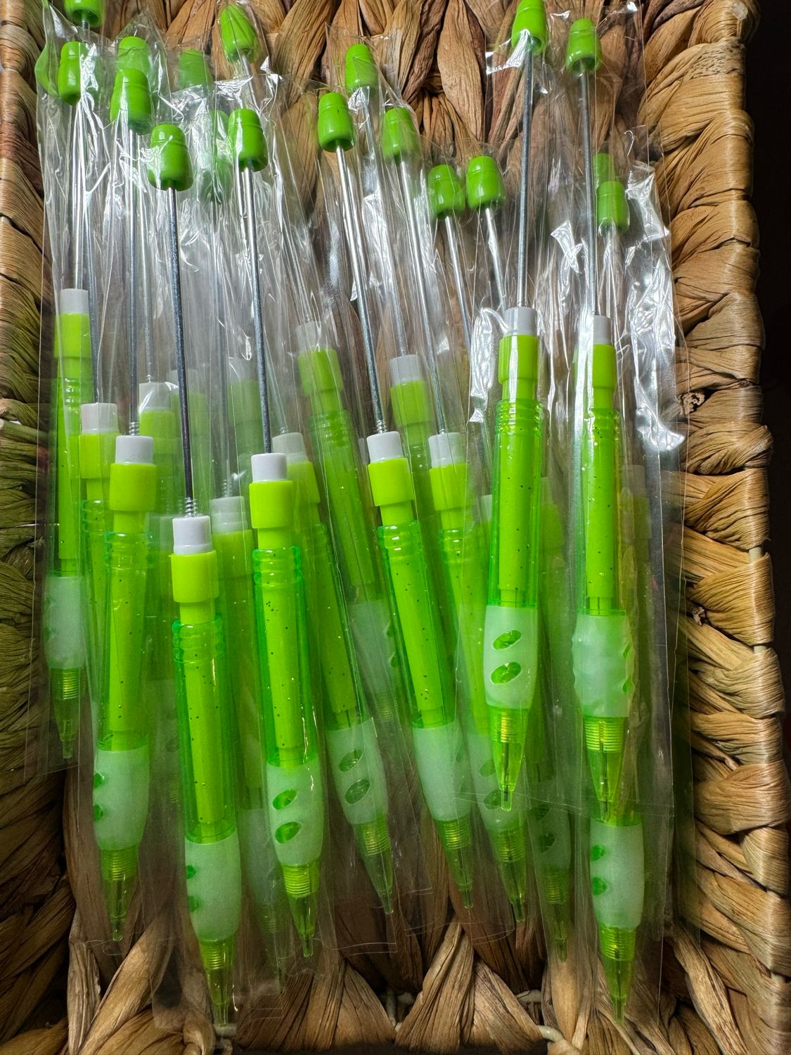 Green Beadable Pencil