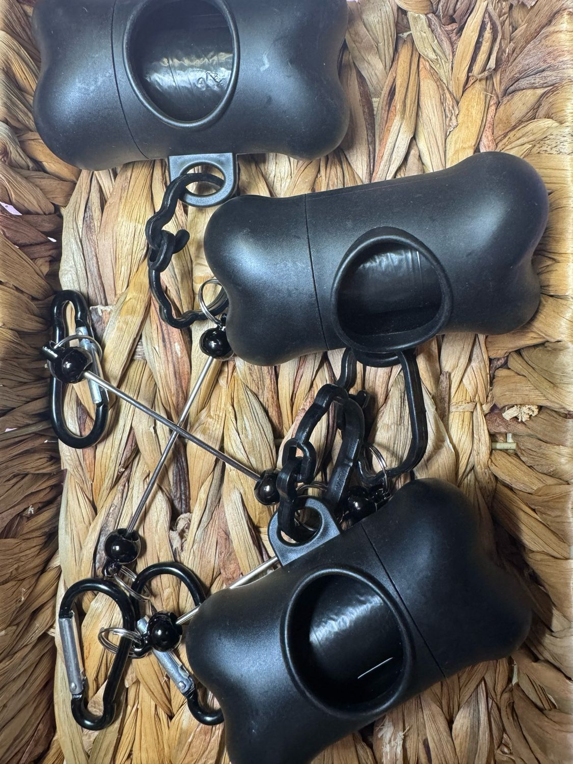 Black Dog Poop Bags Beadable