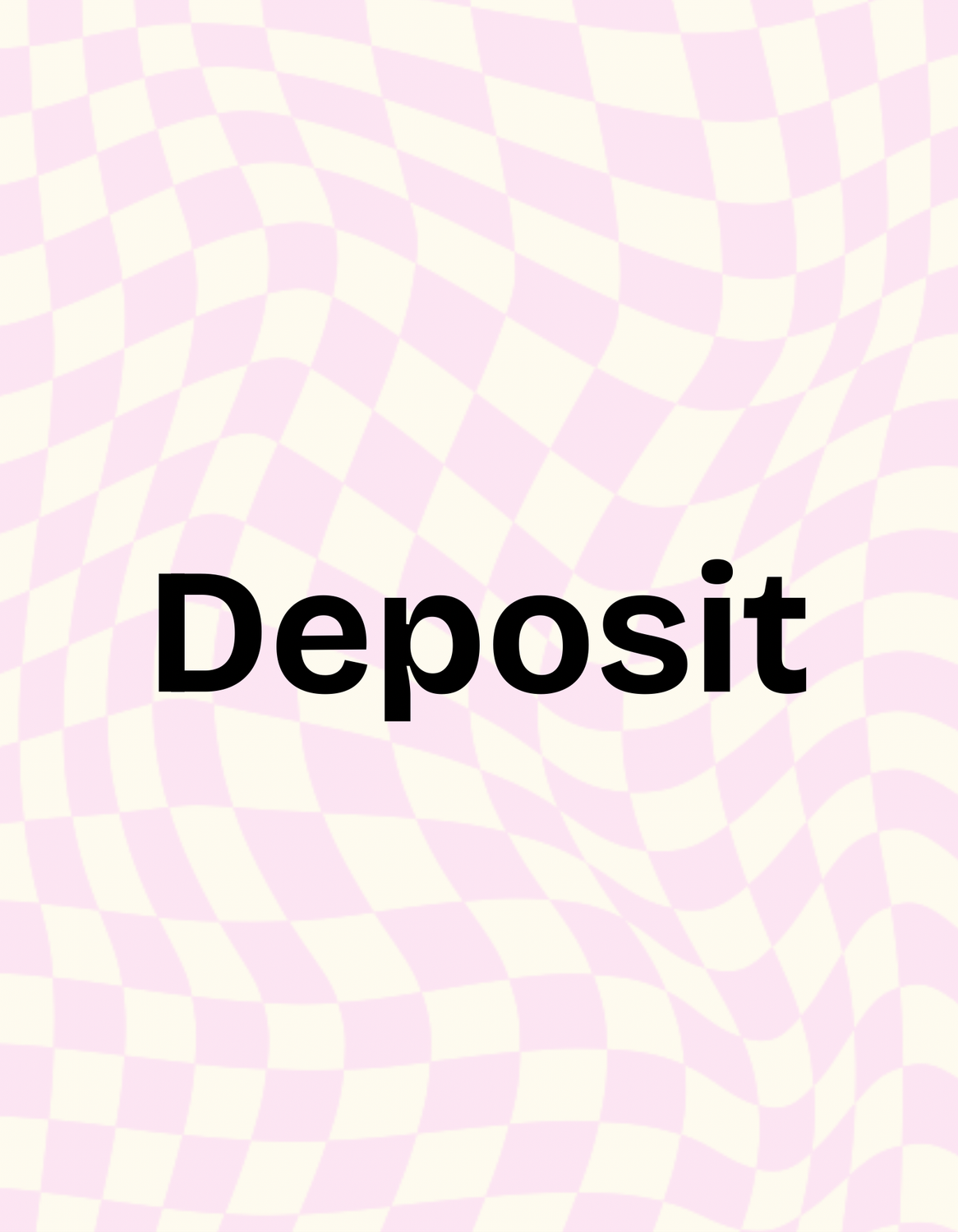 Tik Tok Deposit-Nonrefundable