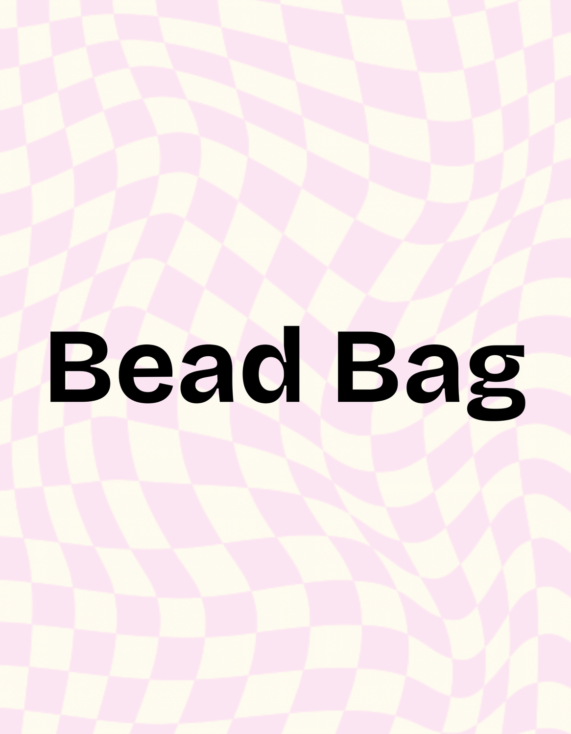 Live Claim Bead Bag