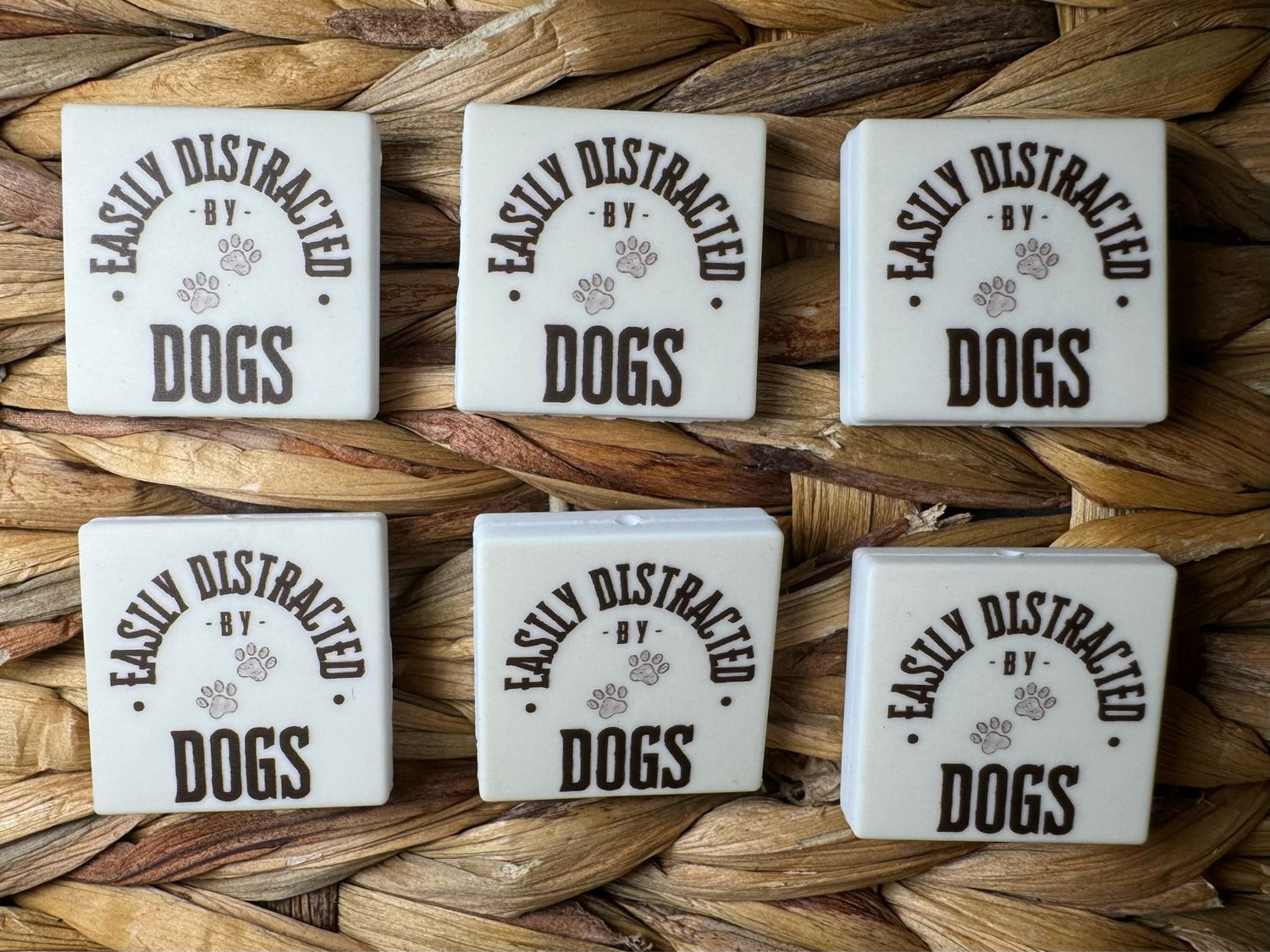 Easily Distracted By Dogs Custom Printed Focal