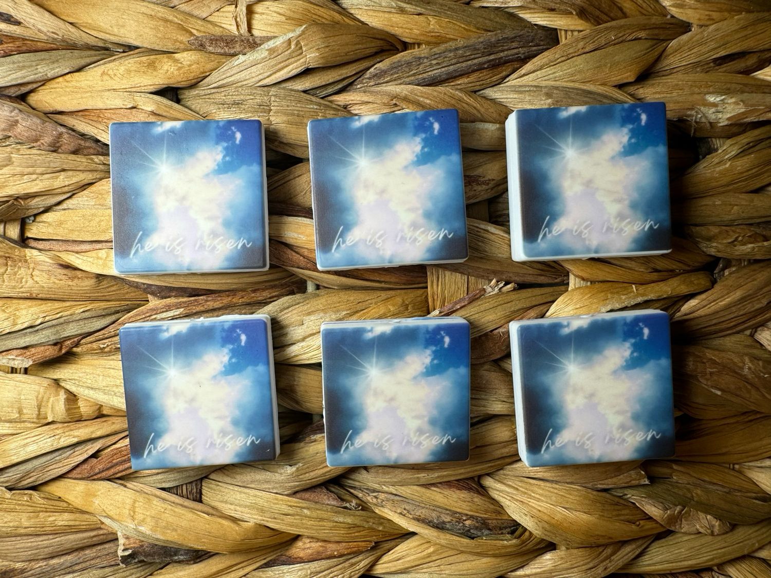 He Is Risen Custom Printed Focal