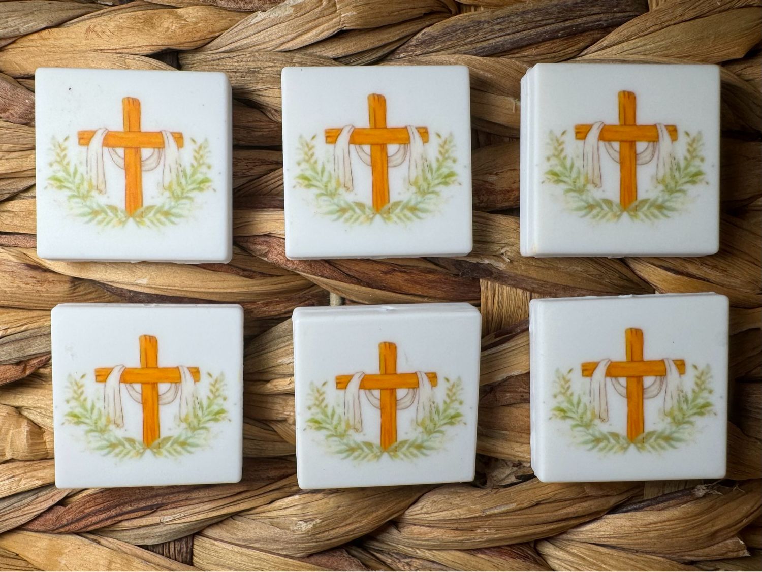 Cross Custom Printed Focal