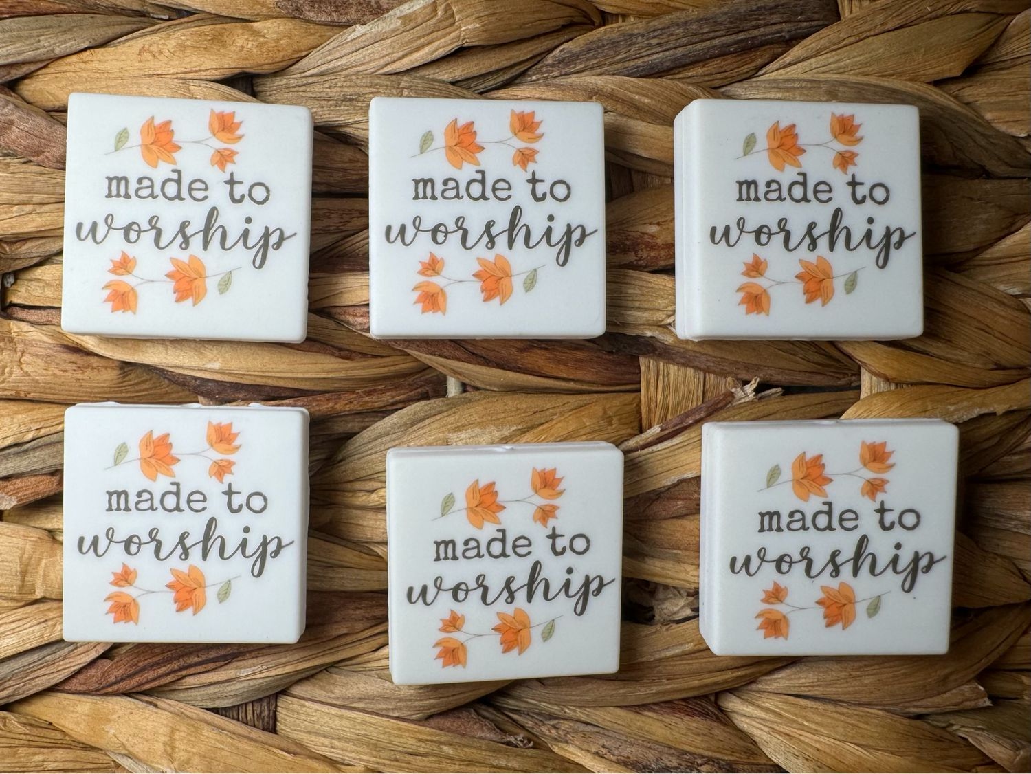 Made To Worship Custom Printed Focal