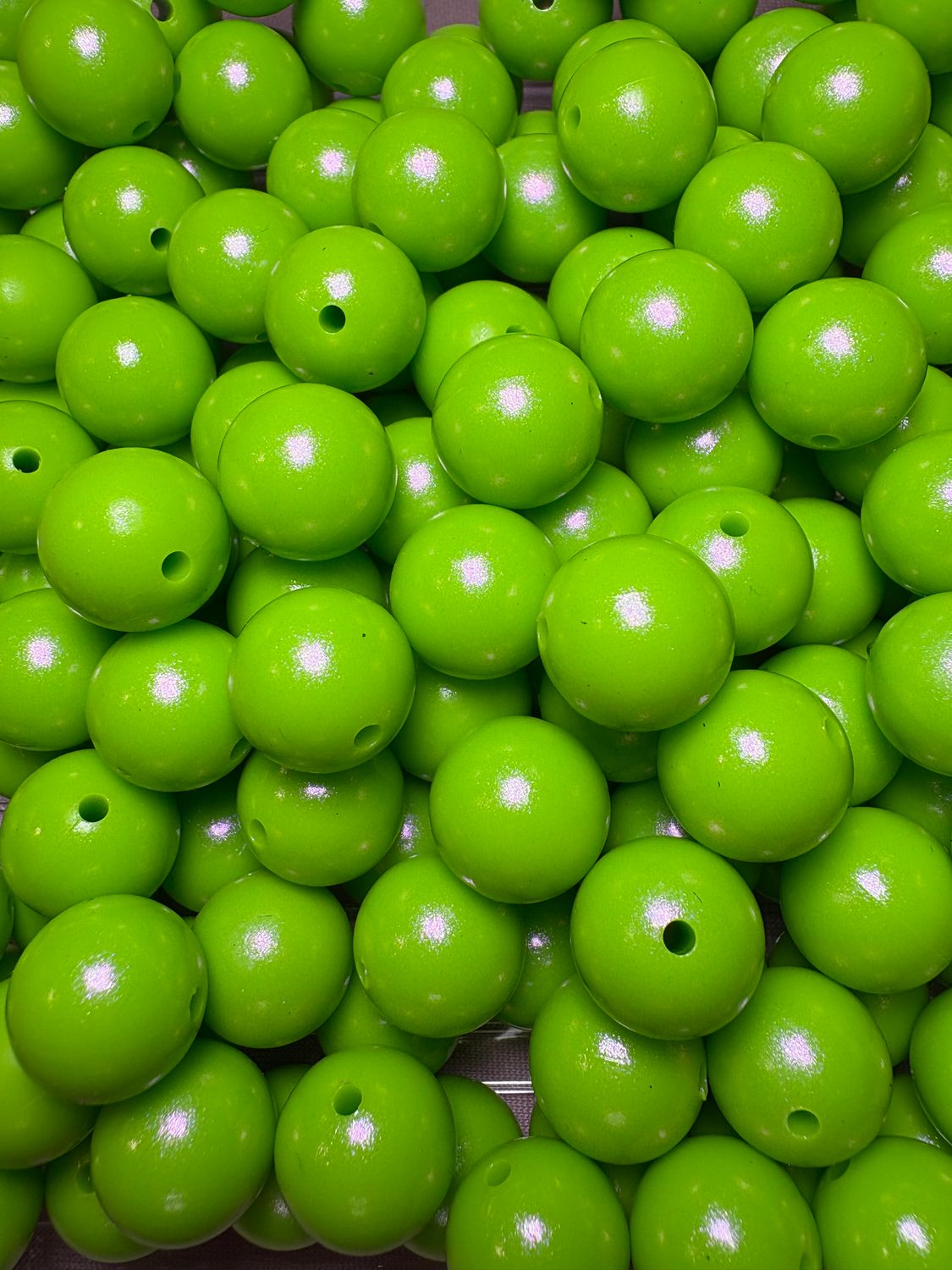 15mm Liquid Silicone Light Green