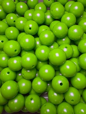15mm Opal Silicone Light Green