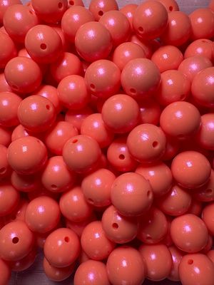 15mm Opal Silicone Peach