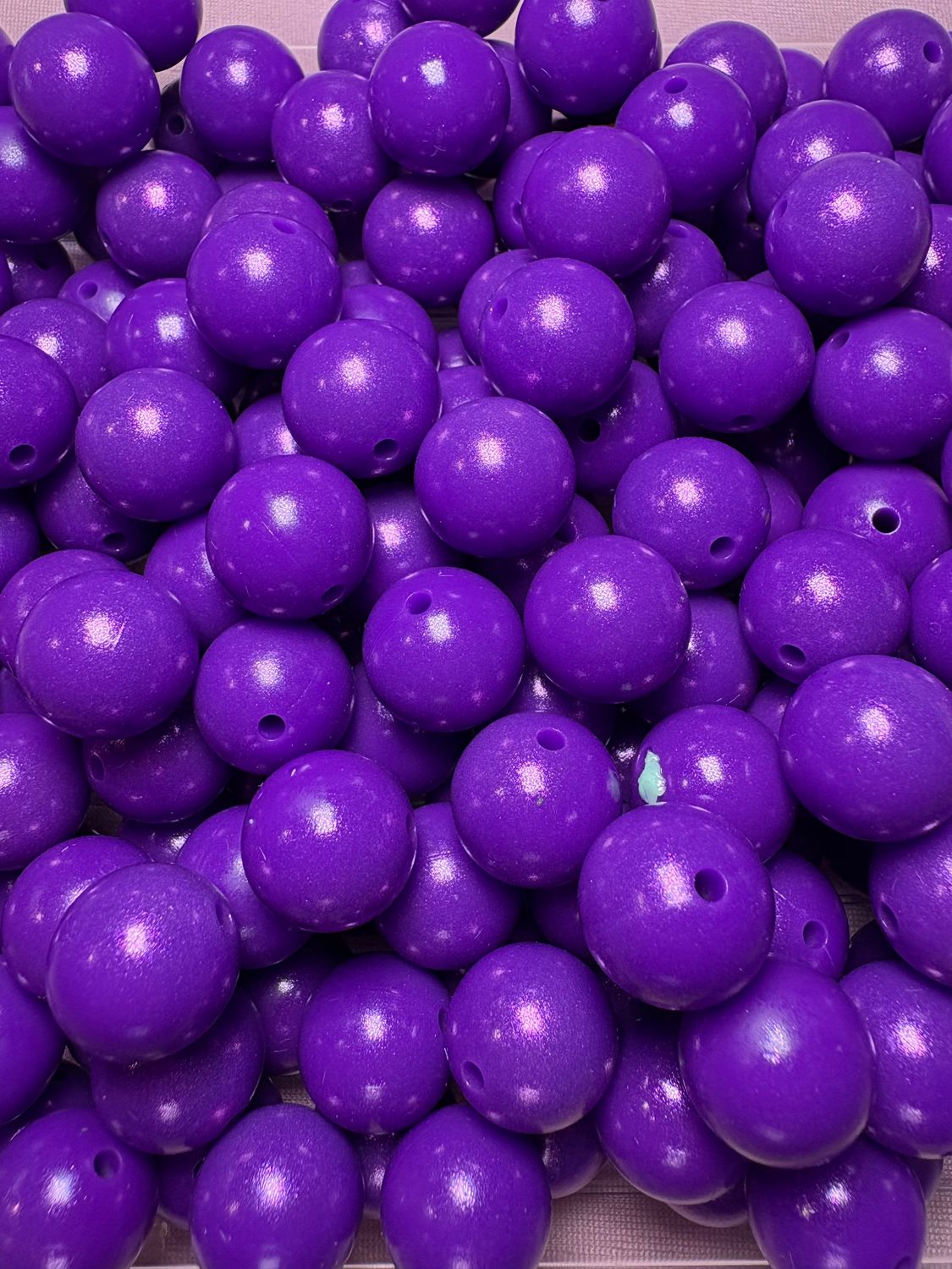 15mm Liquid Silicone Dark Purple